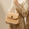 Van Cleef Style Luck Monogram Bag RP 0107 (Beige) - MAWKLUXORA