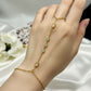 Delicate Hand Chain Finger Bracelet