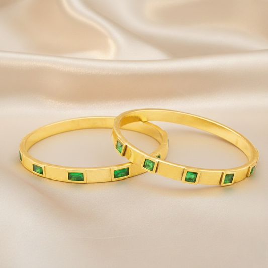 Crystal Bolt Signature Bangle ¥-0005