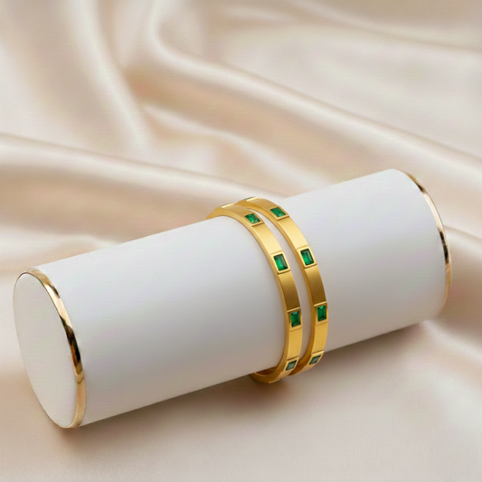 Crystal Bolt Signature Bangle ¥-0005