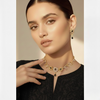 Kundan Style $_0048 (Silver-Golde-Black)